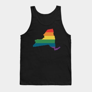 New York State Rainbow Tank Top